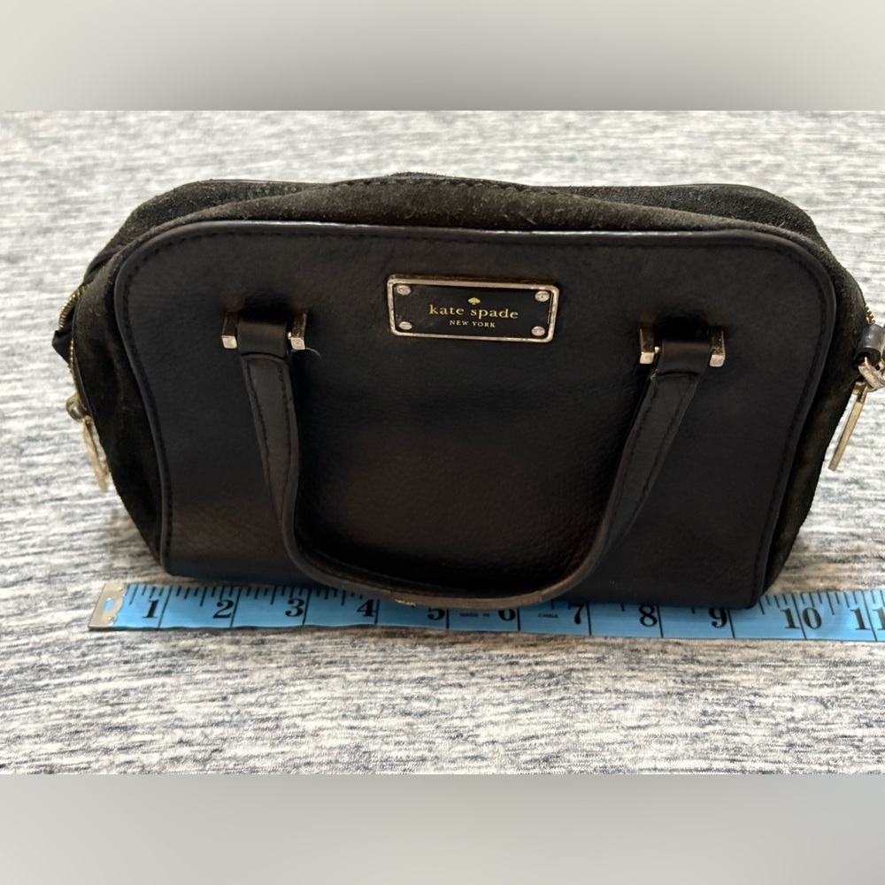 Kate Spade Small Black Handbag with Shoulder Strap - Picture 8 of 9